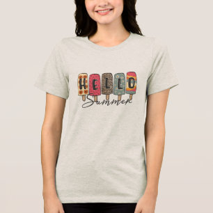 Hallo Sommer Tri-Blend Shirt