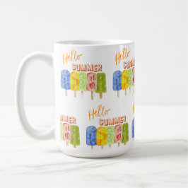 hallo Sommereis Kaffeetasse