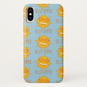 Hallo Sommersonne mit Sonnenbrille Case-Mate iPhone Hülle