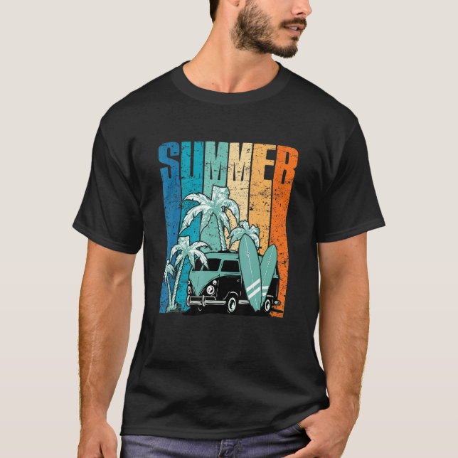Hallo Sommerurlaub Strand für Männer Frauen und Yo T-Shirt (Vorderseite)
