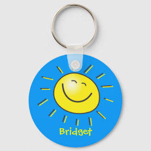 Hallo Sonne Schlüsselanhänger