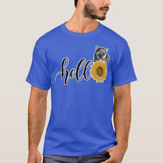 Hallo Sonnenblume Alaskan Malamute T-Shirt