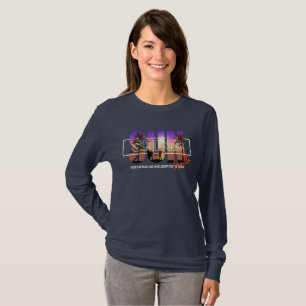 Hallo Sonnenschein (2)   Damen Langarm T-Shirt