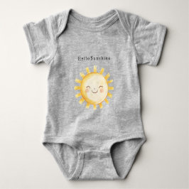 Hallo Sonnenschein Baby Strampler