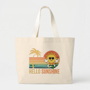 Hallo Sonnenschein Jumbo Stoffbeutel