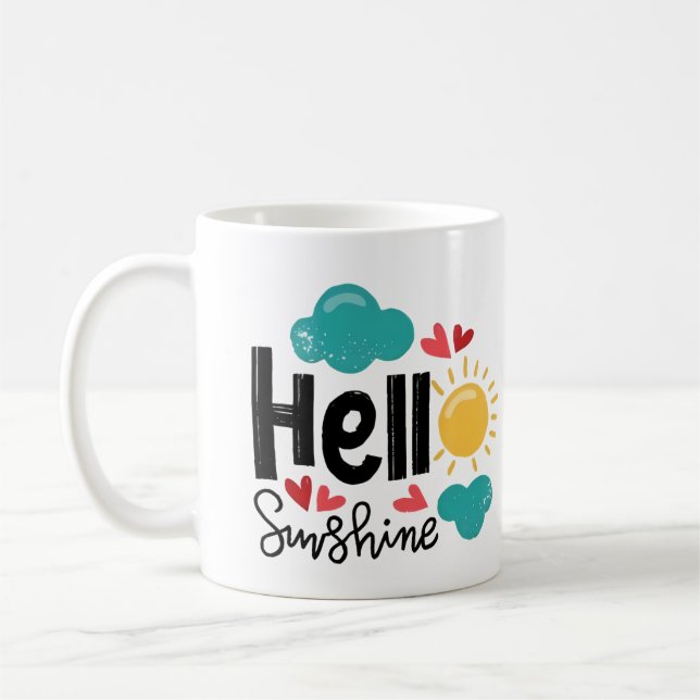 Hallo Sonnenschein Kaffeetasse (Links)