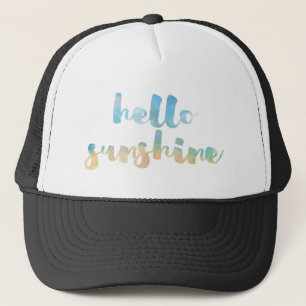 Hallo Sonnenschein-Kleid Truckerkappe