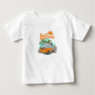 Hallo Sonnenschein Modernes Baby   Weißhemden T-shirt