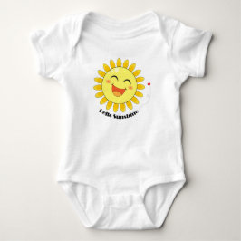 Hallo Sonnenschein Süße Sonnen-Doodle Positive-Vib Baby Strampler