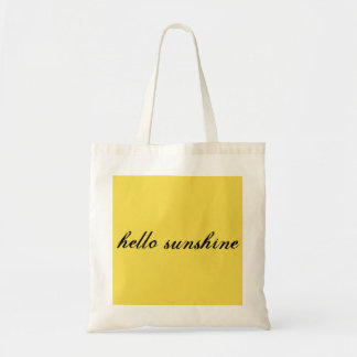 Hallo Sonnenschein-Taschen-Tasche Tragetasche