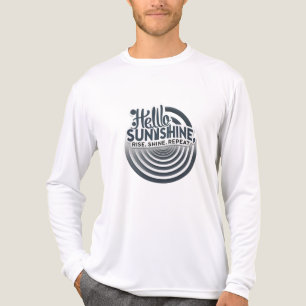 Hallo Sonnenschein – Zentriert & Stark Tri-Blend Shirt