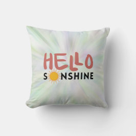 Hallo Sonshine, Sun Rays, Summer vibes Kissen