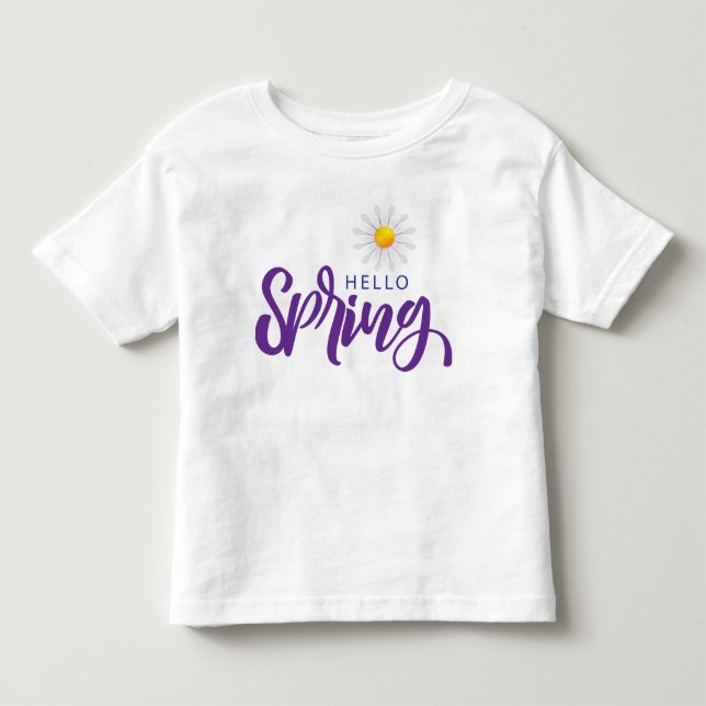 hallo spring kleinkind t-shirt (Vorderseite)