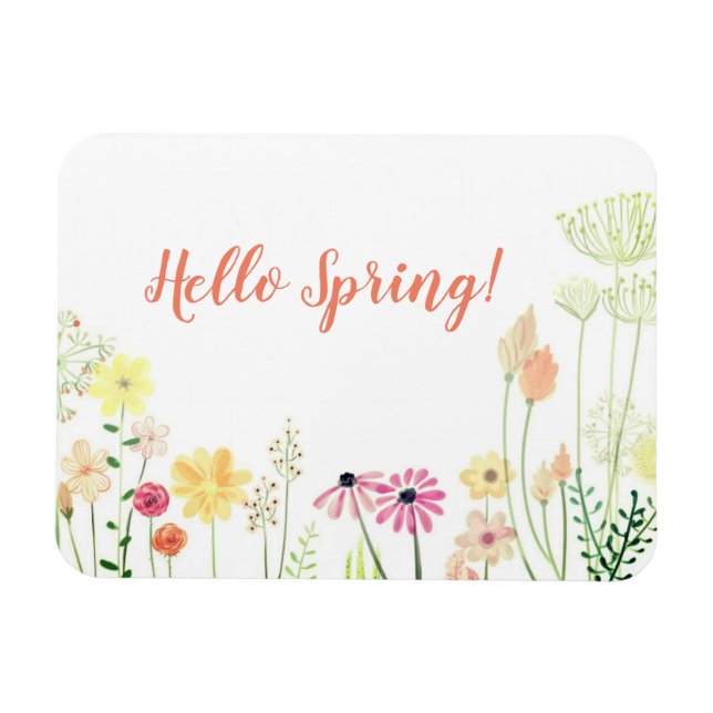 Hallo Spring Magnet (Horizontal)
