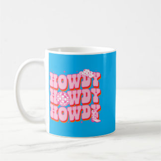 Hallo Südwestliches Western-Mädchen Land Rodeo Pin Kaffeetasse