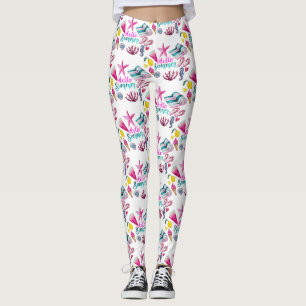 Hallo Summer Beach Thunder Cove Leggings