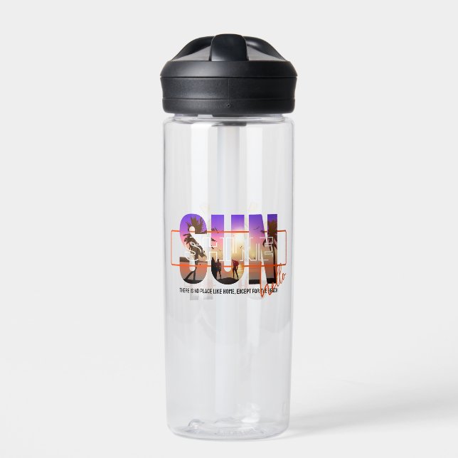 Hallo Sunshine | 590 ml Trinkflasche (Vorderseite)