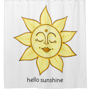 Hallo Sunshine Duschvorhang