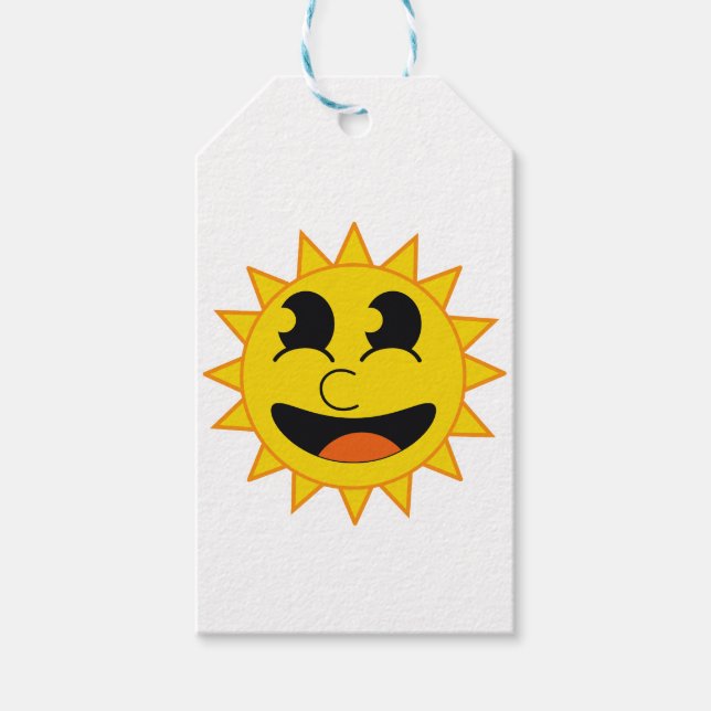 Hallo Sunshine Geschenkanhänger (Vorderseite)