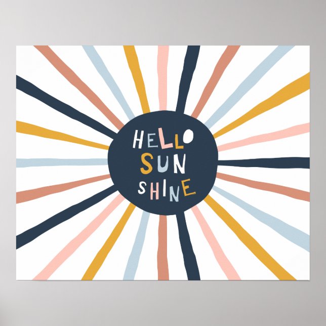 Hallo Sunshine Poster (Vorne)
