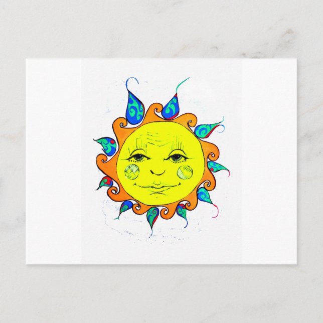 Hallo Sunshine Postkarte (Vorderseite)