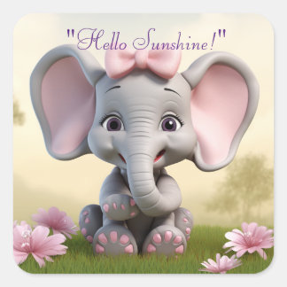 Hallo Sunshine Sticker