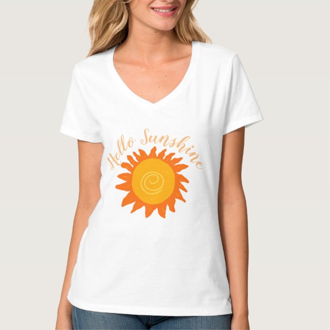 Hallo Sunshine T-Shirt (Vorderseite)