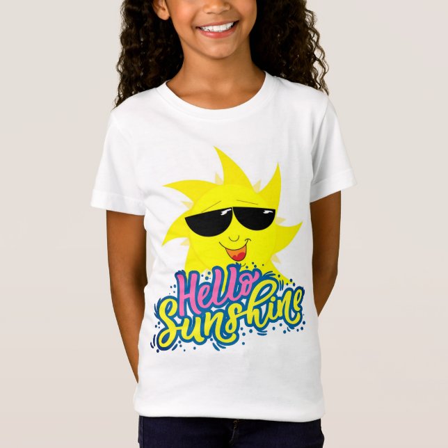 Hallo Sunshine T - Shirt (Vorderseite)