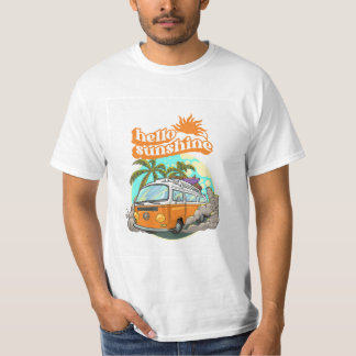 Hallo Sunshine T - Shirt - Brighten Sie Ihren Tag