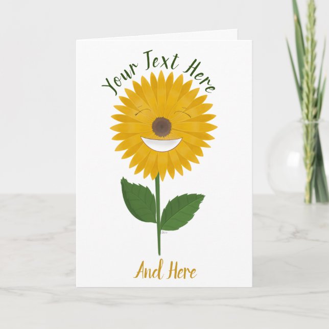 "Hallo Susie!" von Stephanie Stevens Custom Karte (Vorderseite)