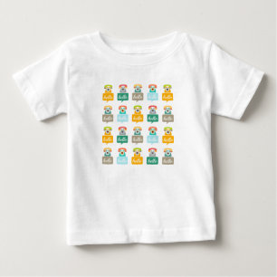 Hallo Süß Bunt Hallo Baby T-shirt