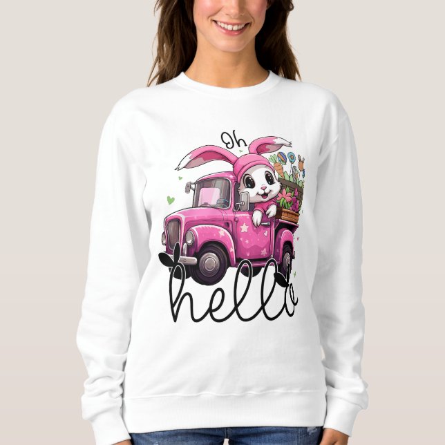 Hallo Sweatshirt (Vorderseite)