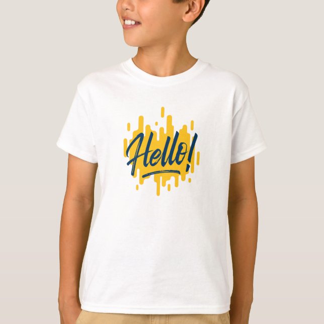 Hallo T-Shirt (Vorderseite)