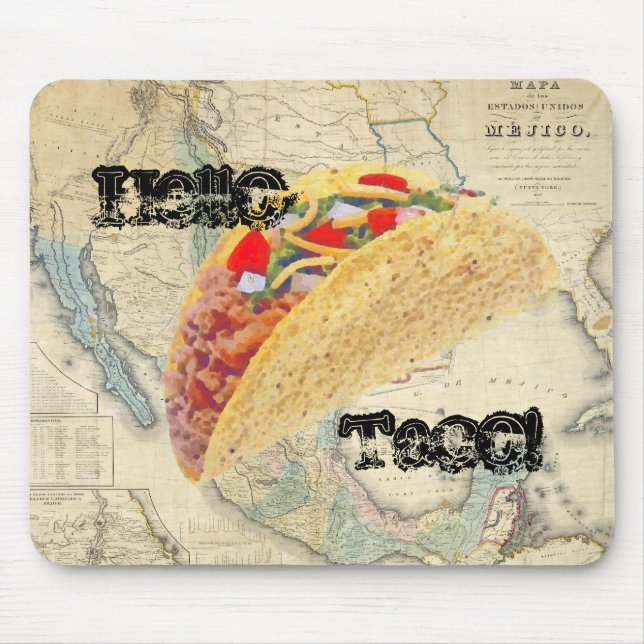 Hallo Taco! Mousepad (Vorne)