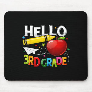 Hallo Team der 3. Klasse Dritte Klasse Squad Mädch Mousepad
