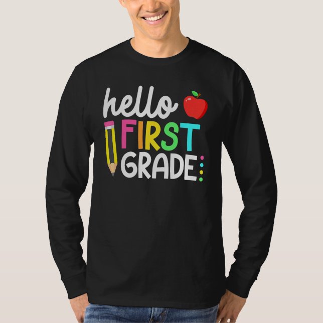Hallo Team der ersten Klasse 1. Klasse Zurück zur  T-Shirt (Vorderseite)