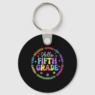 Hallo Team der fünften Klasse Groovy 5. Klasse Ers Schlüsselanhänger