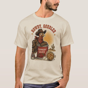 Hallo, Truthahn, Erntedankfest-Design T-Shirt