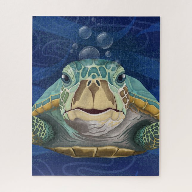 Hallo Turtle Puzzle (Vertikal)