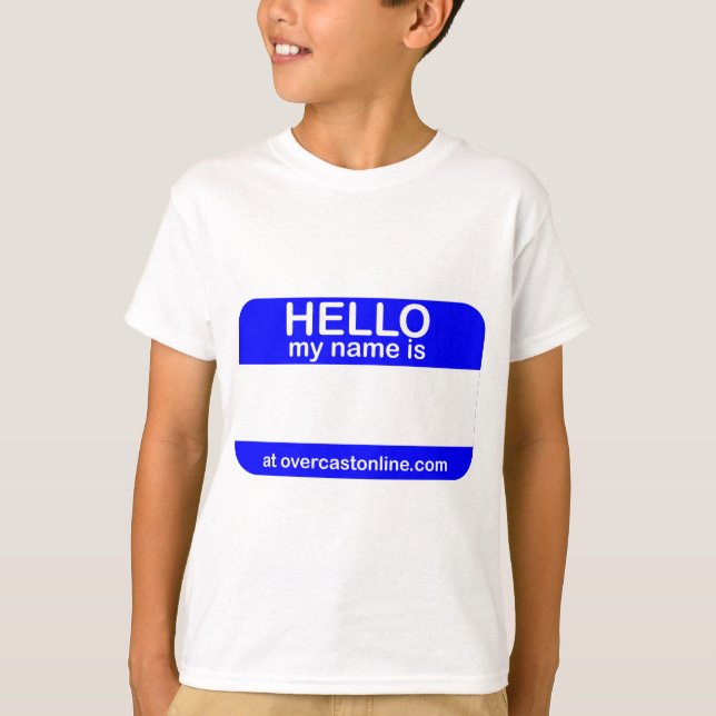 Hallo Umbau T-Shirt (Vorderseite)