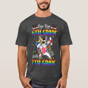 Hallo Unicorn-Lehrer-Student der Klasse 7 zurück z T-Shirt