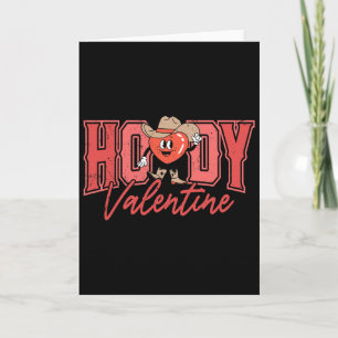 Hallo Valentinsgruß Retro-Herz Valentinstag Frauen Karte