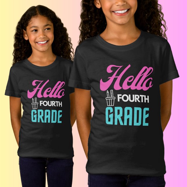 Hallo Vierter Grad, zurück zum T - Shirt der Schul (Von Creator hochgeladen)