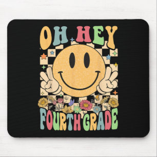 Hallo Vierter Klasse Lehrer Student 4. Klasse zurü Mousepad