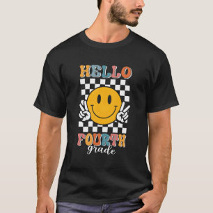 Hallo Vierter Schullehrer T-Shirt