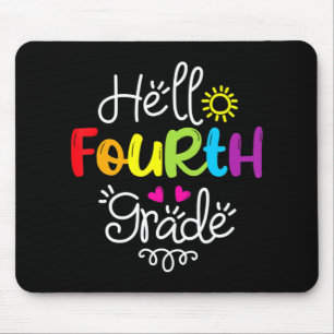 Hallo Viertklässler Team 4. Klasse Zurück zur Schu Mousepad