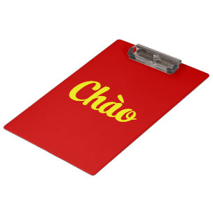 Hallo ~ Vietnam / Vietnamesisch / Tiếng Việt Klemmbrett