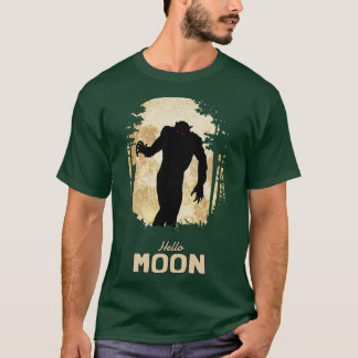 Hallo Vollmond Nacht T-Shirt