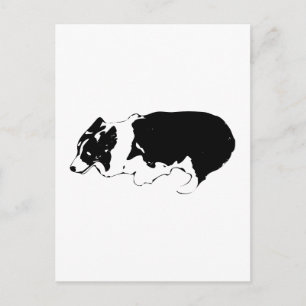 Hallo vom glücklichen Hirten Postkarte