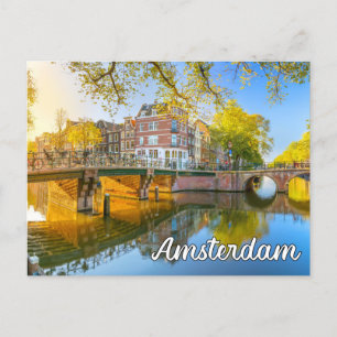Hallo Von Amsterdam, Niederlande Postkarte